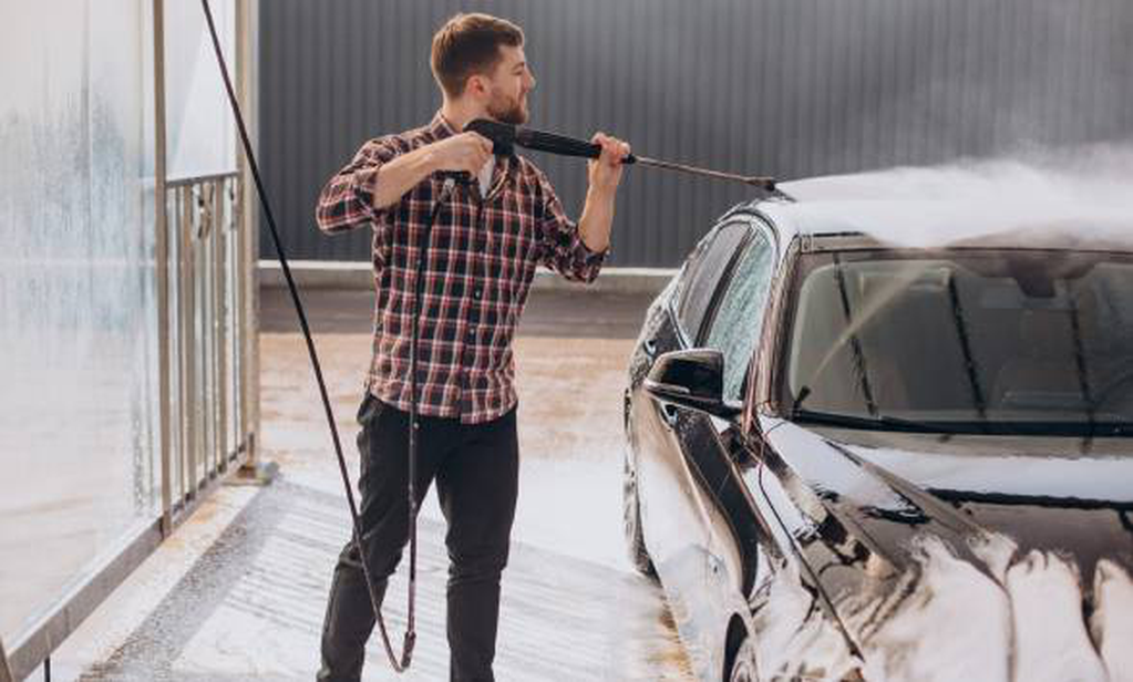 Как мыть авто на самомойке: что делать после